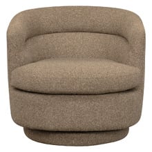 Gespa Boucle Swivel Armchair